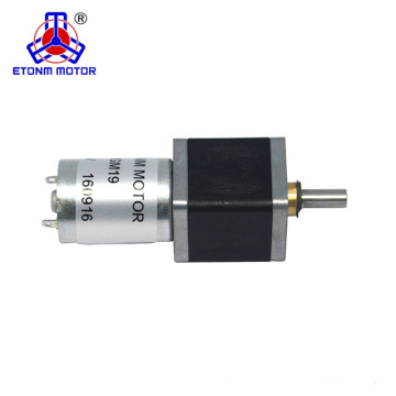 New design 19mm 3v 6v planetary gear motor for electric valve